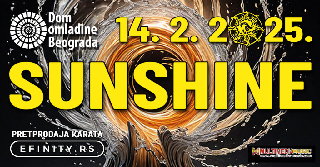 SUNSHINE U DOMU OMLADINE 14. FEBRUARA!