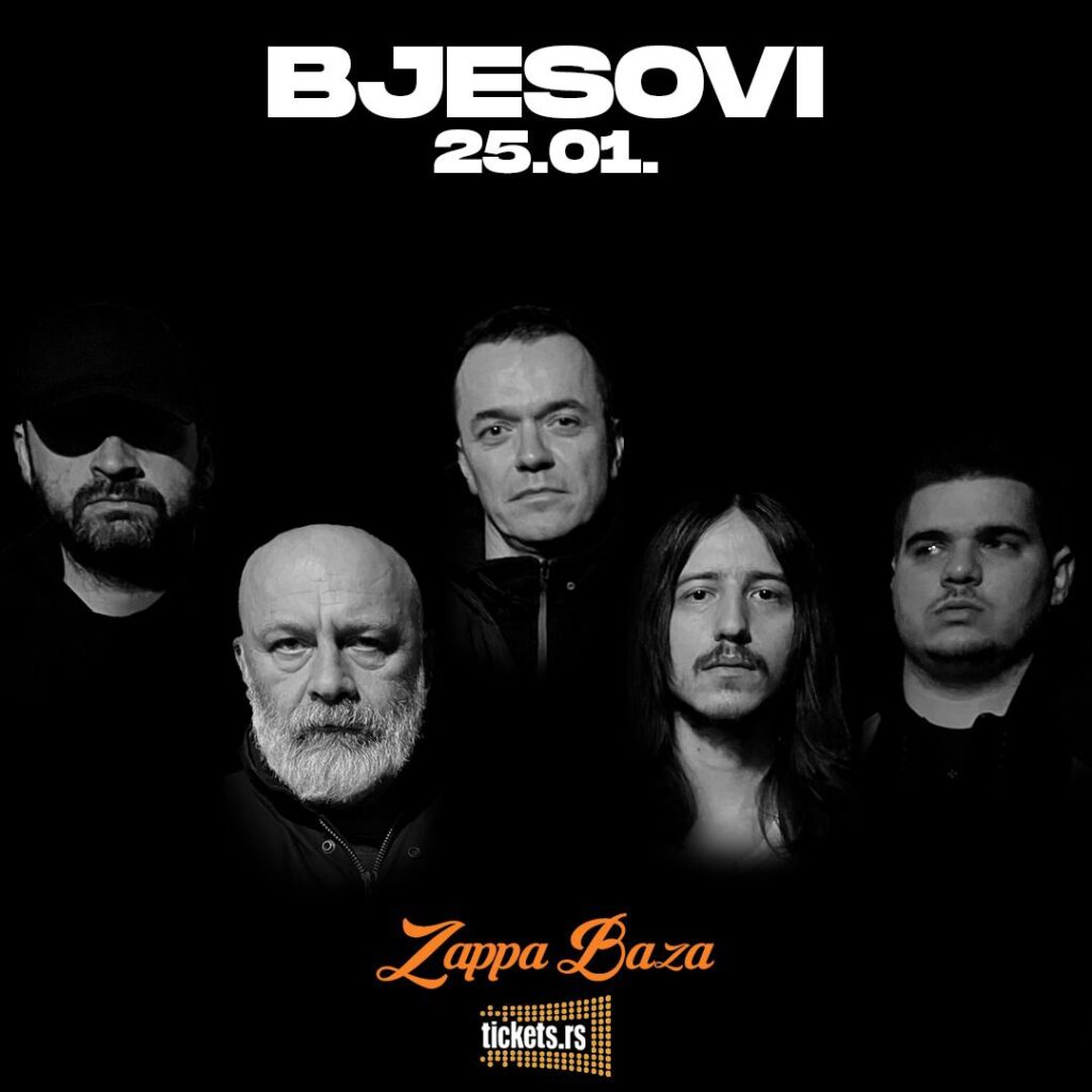 Bjesovi 25.1. u Zappa Bazi