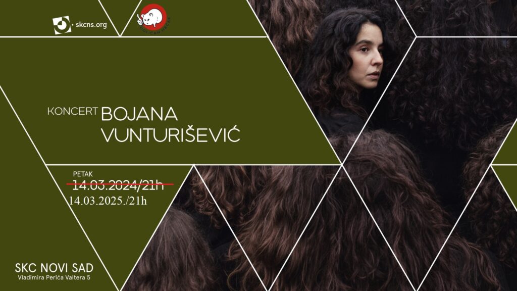 Odložen novosadski koncert Bojane Vunturišević