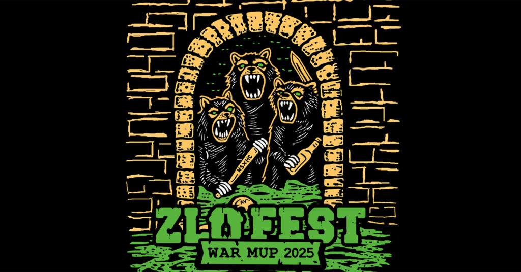 Zagrevanje za Zlo Fest u subotu, 8 februara u Crnoj kući (CK13)