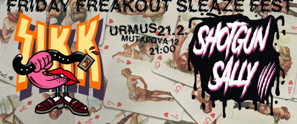 Sikk & Shotgun Sally 21. februara u URMUSu
