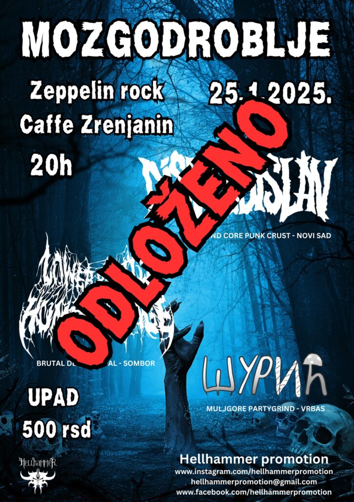 Odloženo zrenjaninsko Mozgodroblje