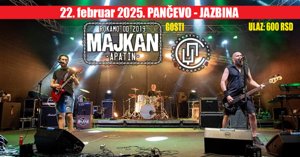 Majkan i Sara Džesika Panker u klubu Jazbina u Pančevu 22. februara