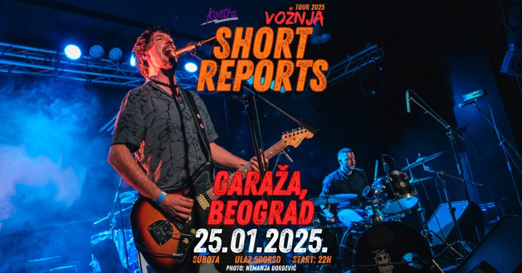 Short Reports u Garaži 25. januara
