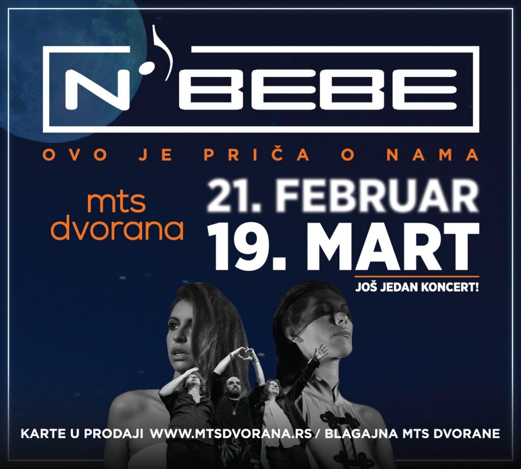 Još jedan koncert Nevernih Beba u MTS Dvorani