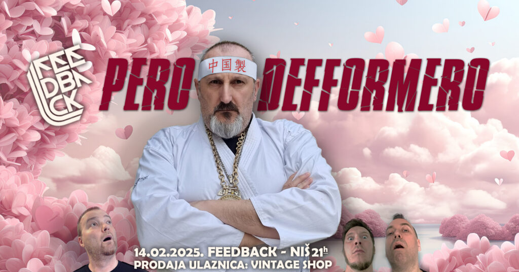 Pero Defformero 14. februara u Nišu