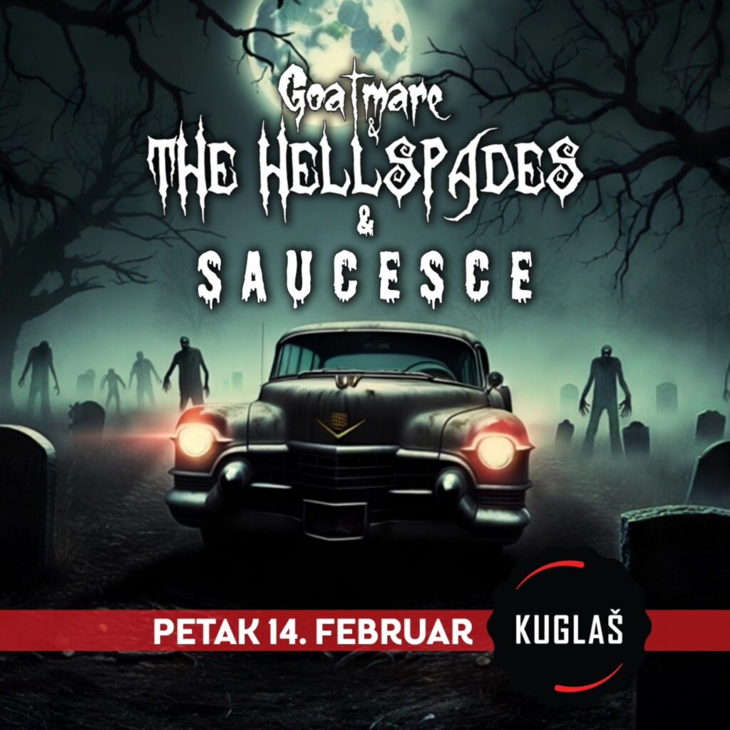 Goatmare & The HellSpades  14. februara u Kuglašu