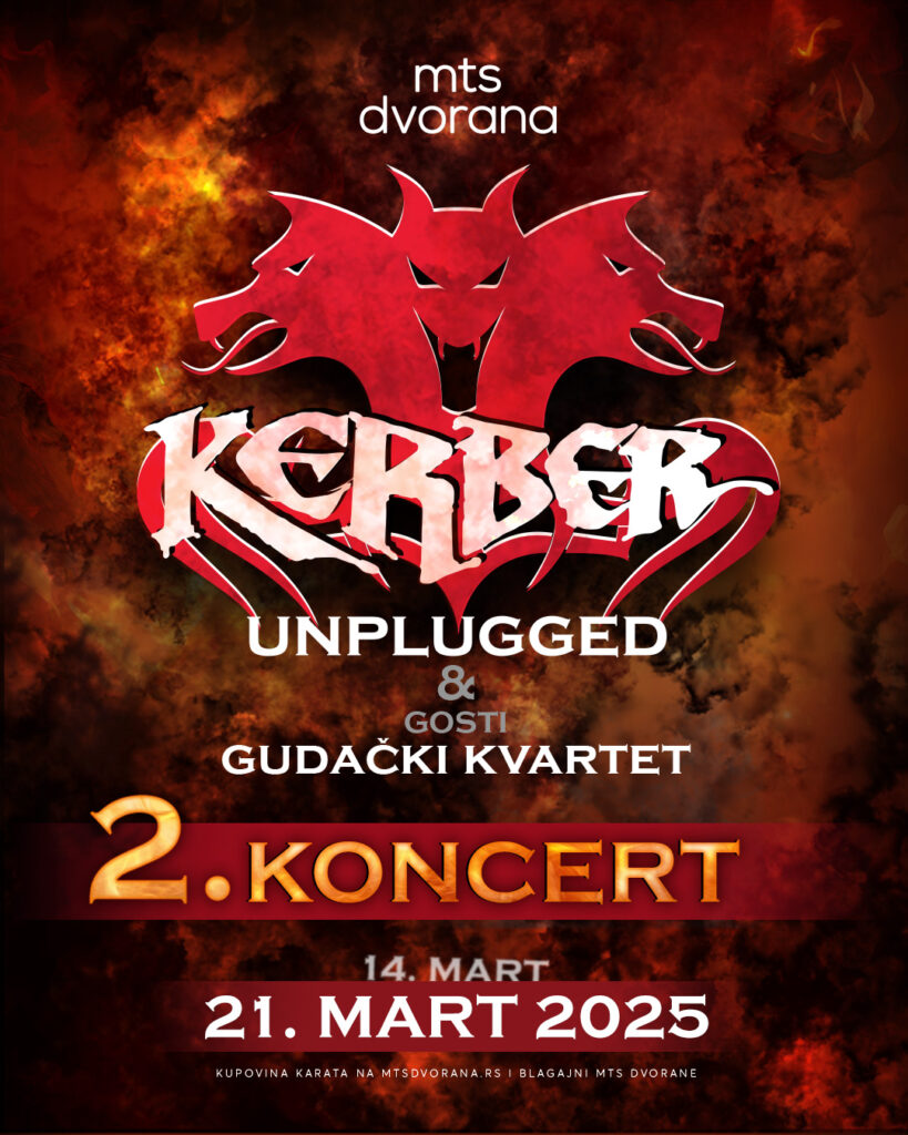 Još jedan koncert Kerbera u MST Dvorani