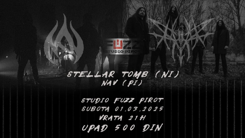 Stellar Tomb i NAV 1.3. u Studiu Fuzz u Pirotu
