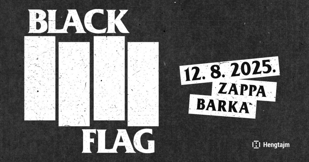 Black Flag 12. avgusta na Zappa Barci