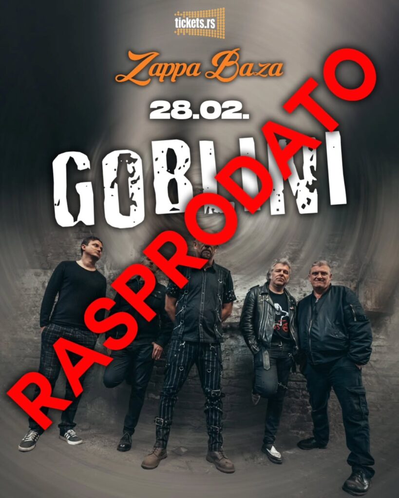 Rasprodat beogradski koncert Goblina