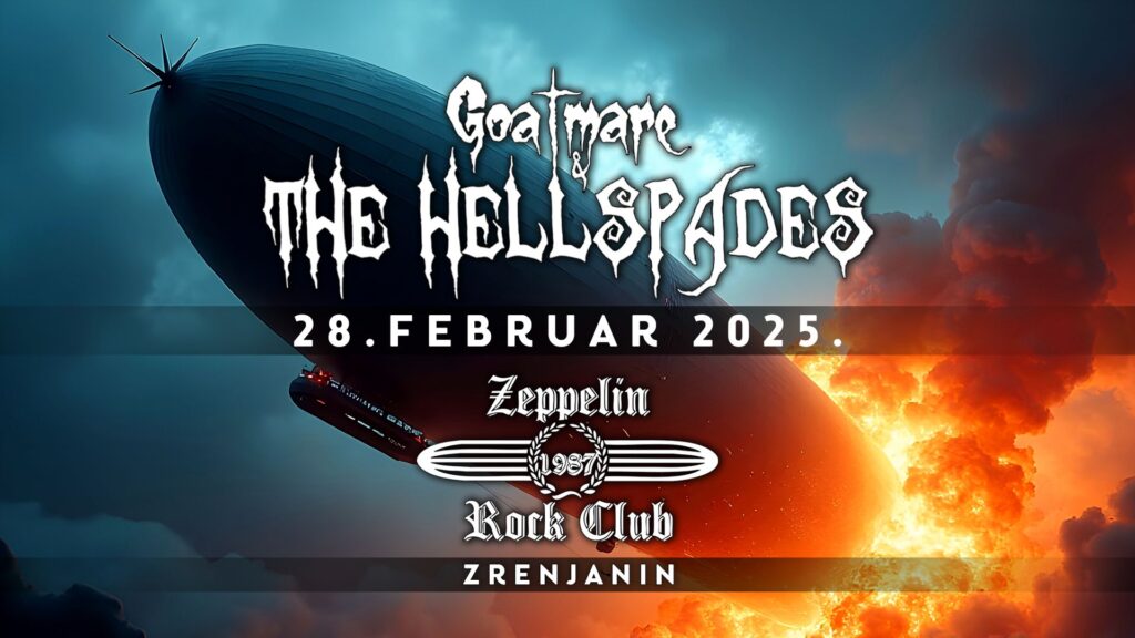 Pomeren koncert benda Goatmare & The HellSpades