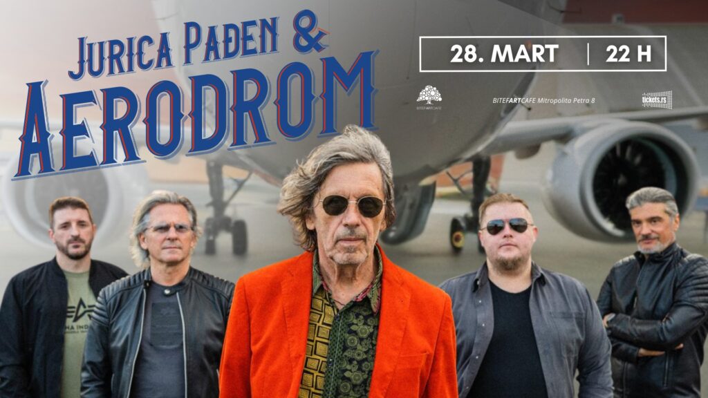 Jurica Pađen i Aerodrom 28.3. u Bitefartcafeu