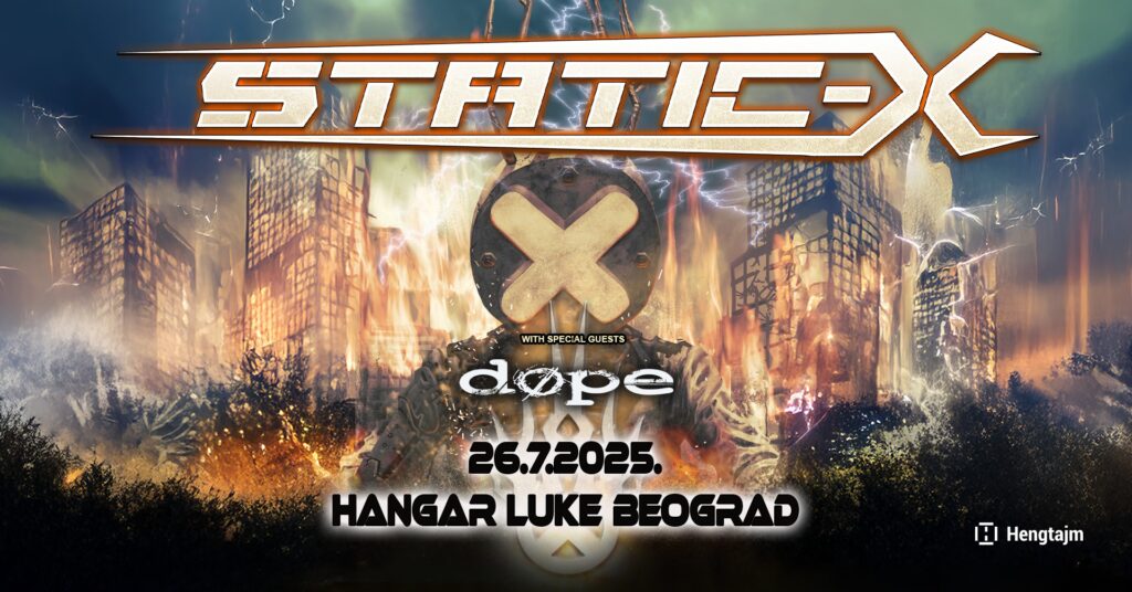 Static-X i Dope 26. jula u Beogradu