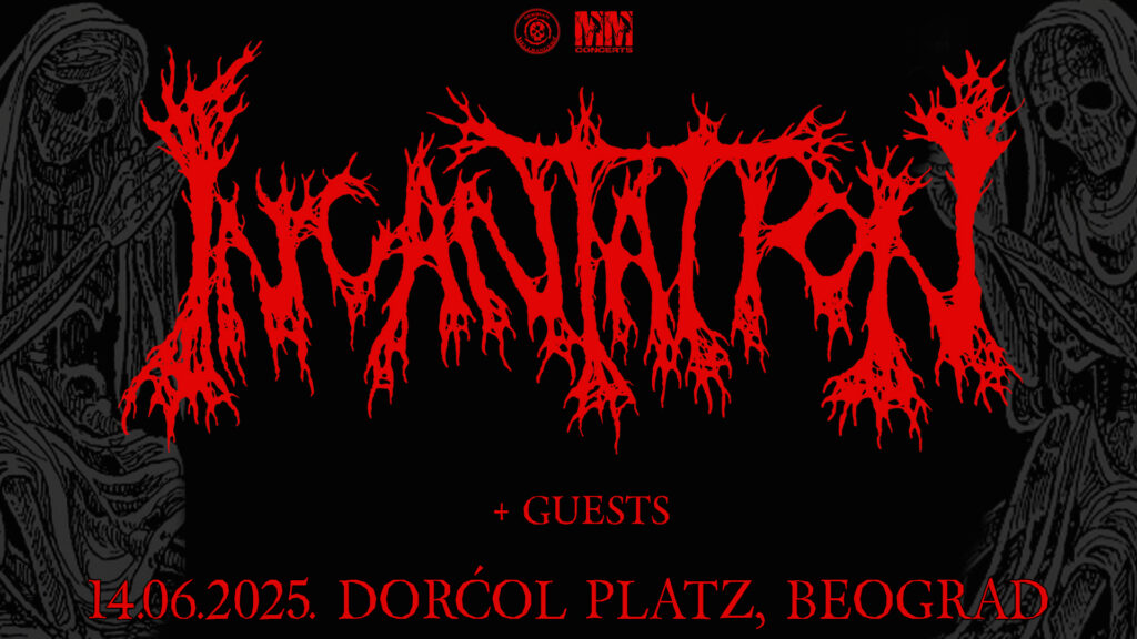 Incantation 14. juna u Dorćol Platzu