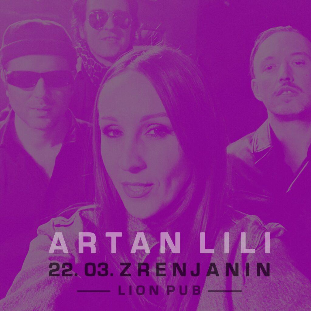 Artan Lili 22.3. u Lion Pubu u Zrenjaninu