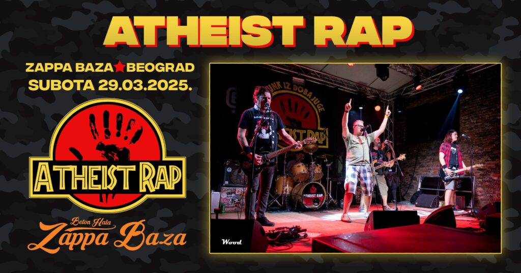 Atheist Rap 29.3. u Zappa Bazi