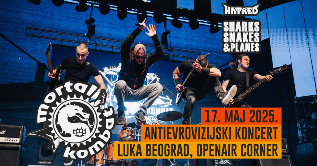 Tradicionalni Antievrovizijski koncert Mortal Kombata, 17. maja na open air prostoru kod Hangara luke Beograd