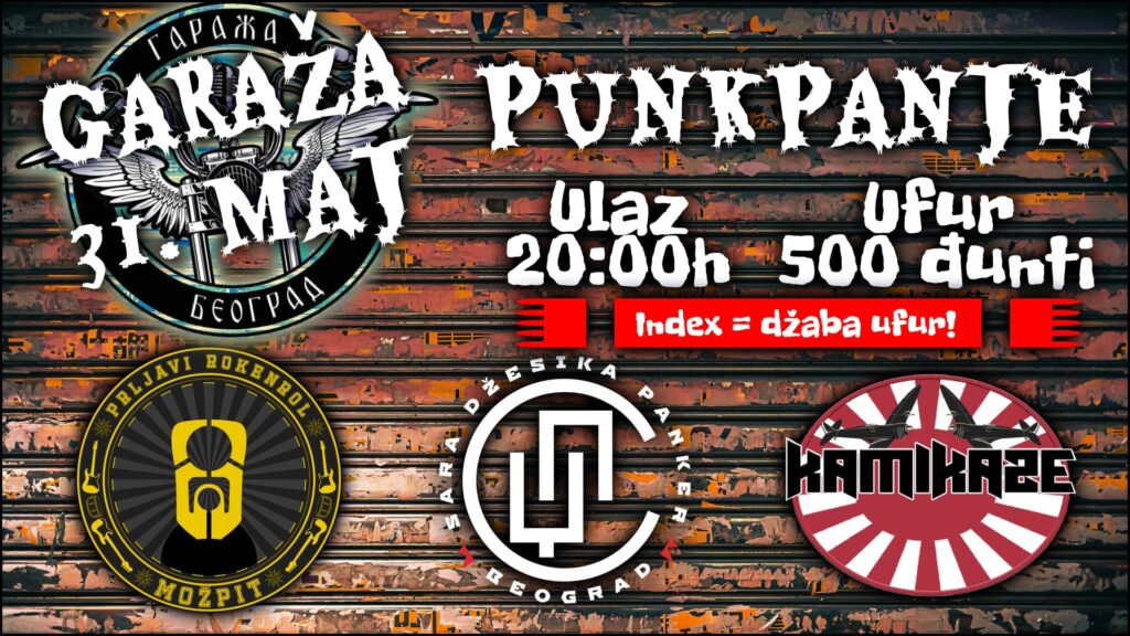 PUNKPANJE u Garaži!
