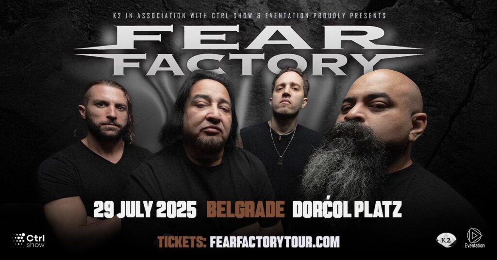 Fear Factory 29. jula u Dorćol Platzu