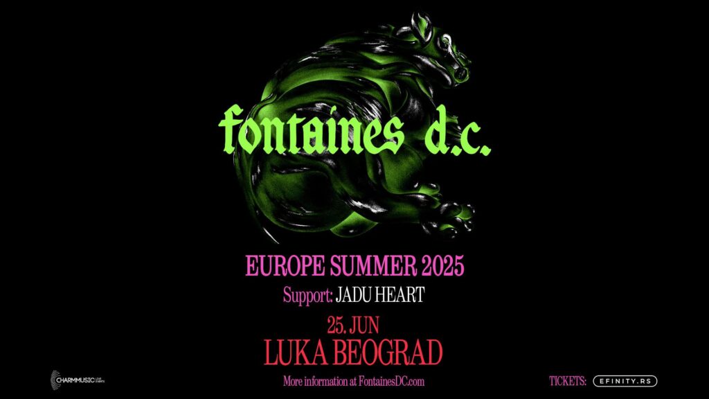 Fontaines D.C. 25.6. u Hangaru luke Beograd