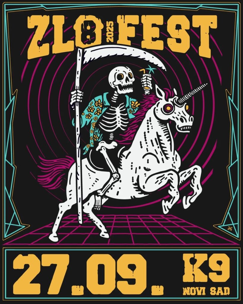 Zlo Fest VIII u K9 u Novom Sadu