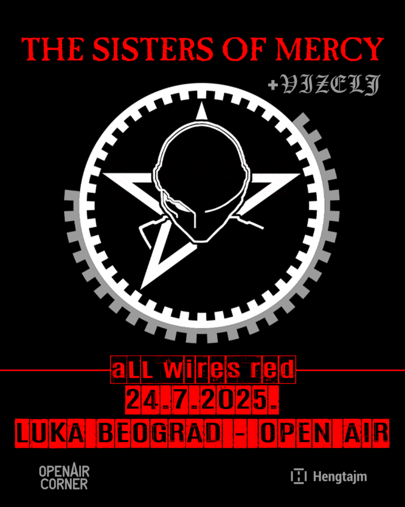 Sve je spremno za spektakl ovog četvrtka uz The Sisters of Mercy, objavljena je i satnica!