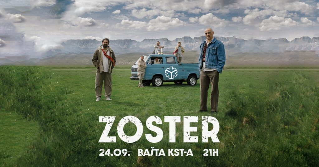 Zoster u bašti KST-a 24. septembra
