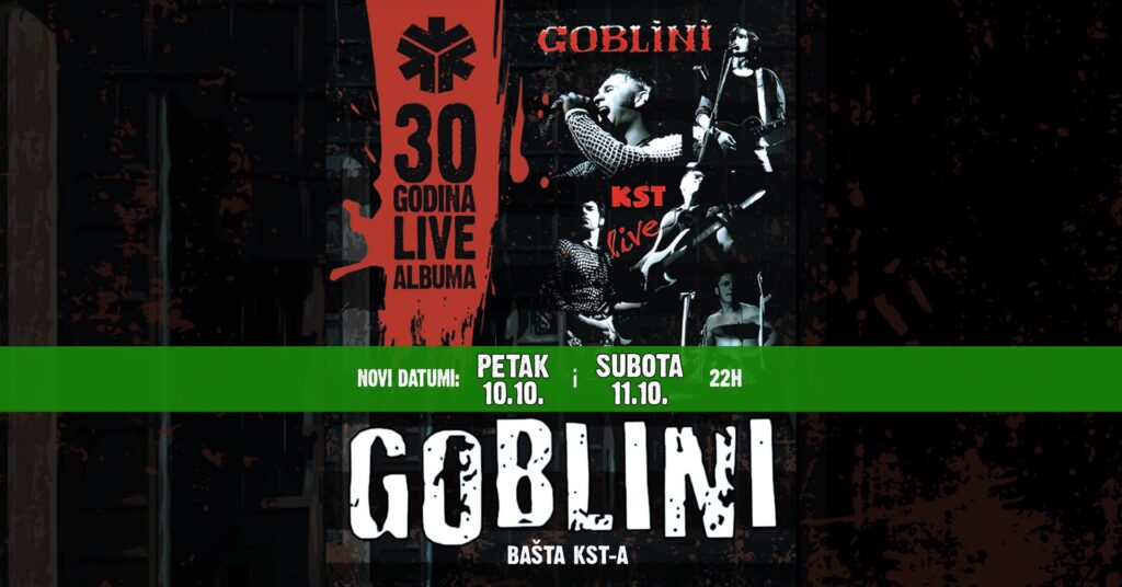 Goblini u bašti KSTa 10. i 11. oktobra