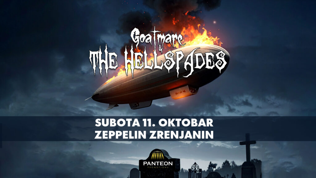 Goatmare & The HellSpades 11.10. u Zeppelin Rock Club u Zrenjaninu