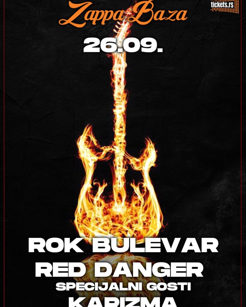 😎🤘 Rock spektakl u Zappa Bazi!