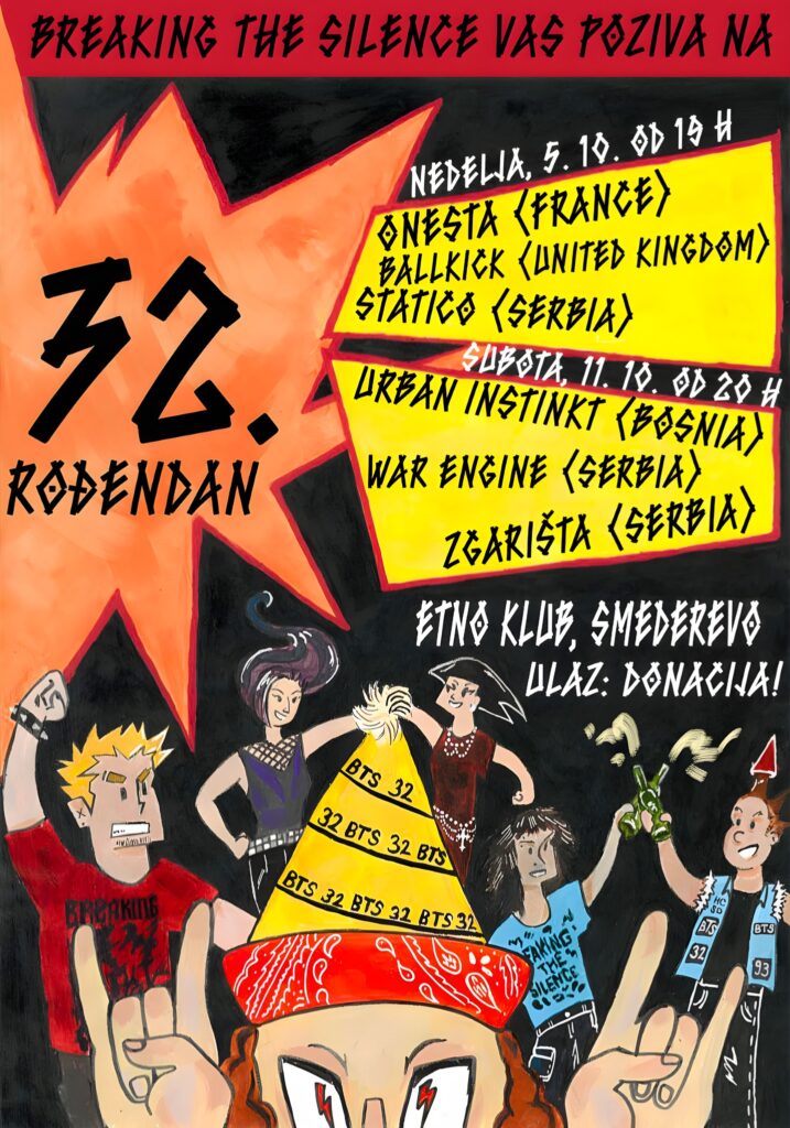 32. rođendan BTS-a 5.10.2025. i 11.10.2025. u Etno Klubu u Smederevu