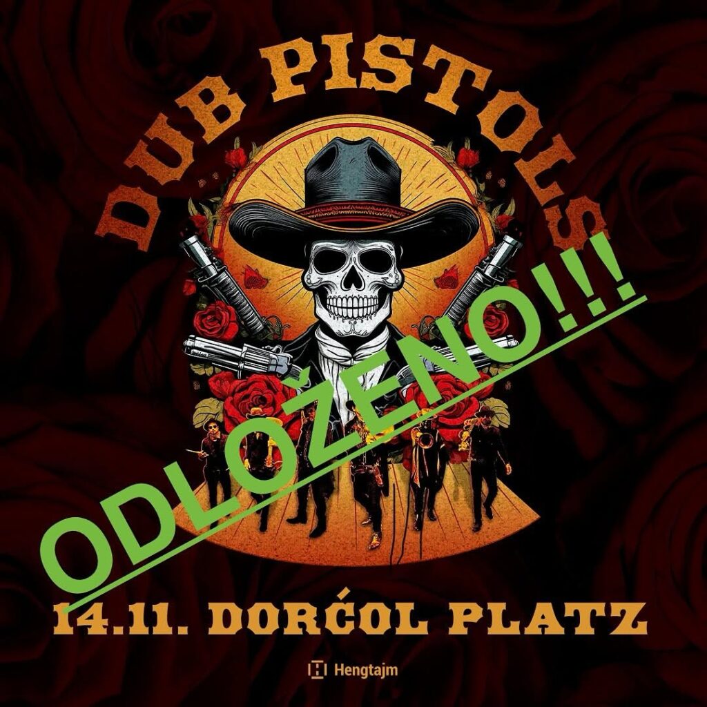 Odložen koncert benda Dub Pistols