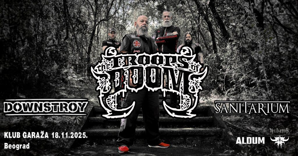 The Troops of Doom 18. novembra u Garaži