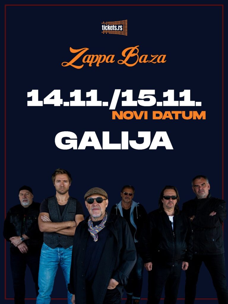 Dodat još jedan koncert Galije – 15. novembar