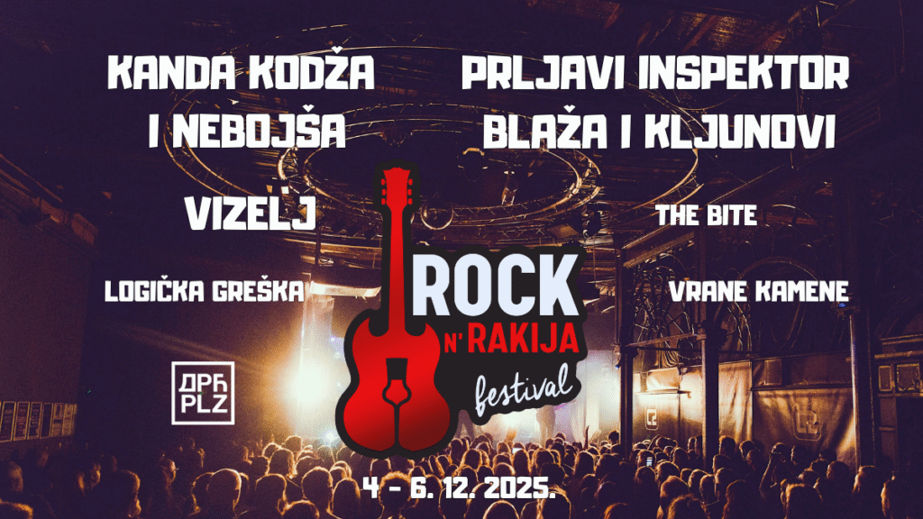 TREĆI ROCK N’ RAKIJA FESTIVAL — GDE  ČAŠA GORI, A GITARA GRMI!