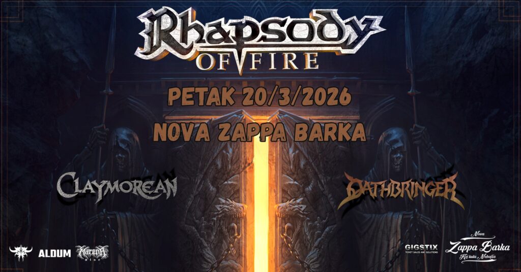 Rhapsody Of Fire 20.3.2026. na Zappa Barci