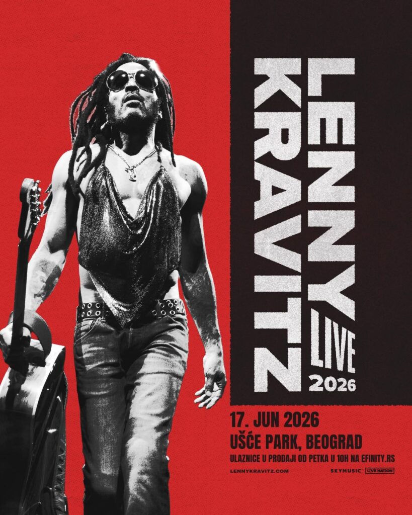 Lenny Kravitz 17.6.2026. u Beogradu