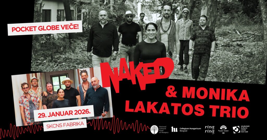 Naked i Monika Lakatoš Trtio 29. januara u SKCNS Fabrici