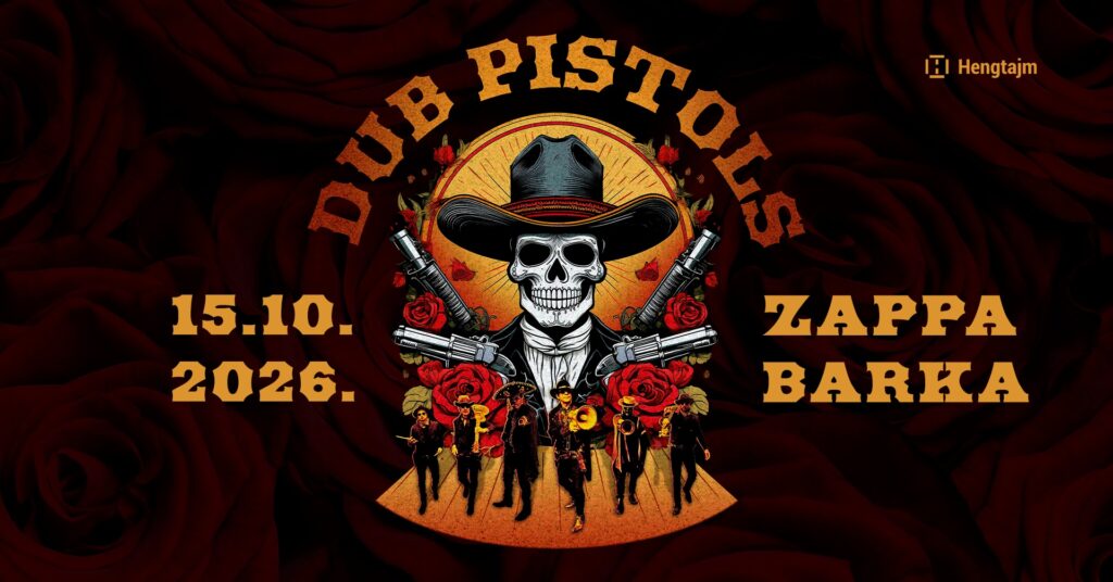 Poznati novi datum i lokacija održavanja koncerta benda Dub Pistols, 15. oktobar 2026. na Zappa Barci