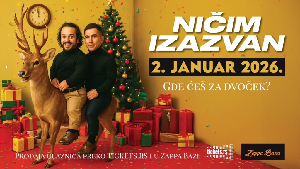 Ničim Izazvan 2. januara u Zappa Bazi