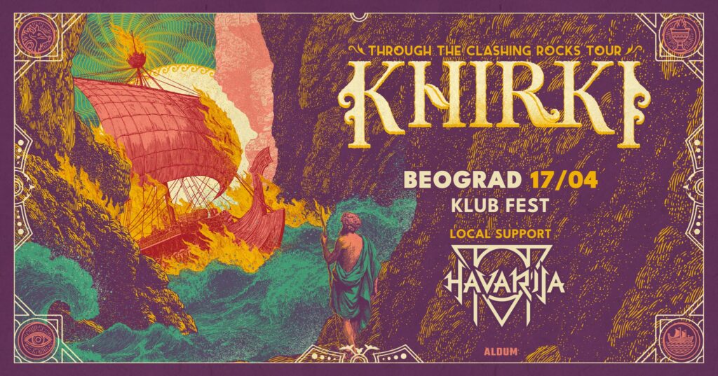 Khirki i Havarija 17. aprila u klubu Fest