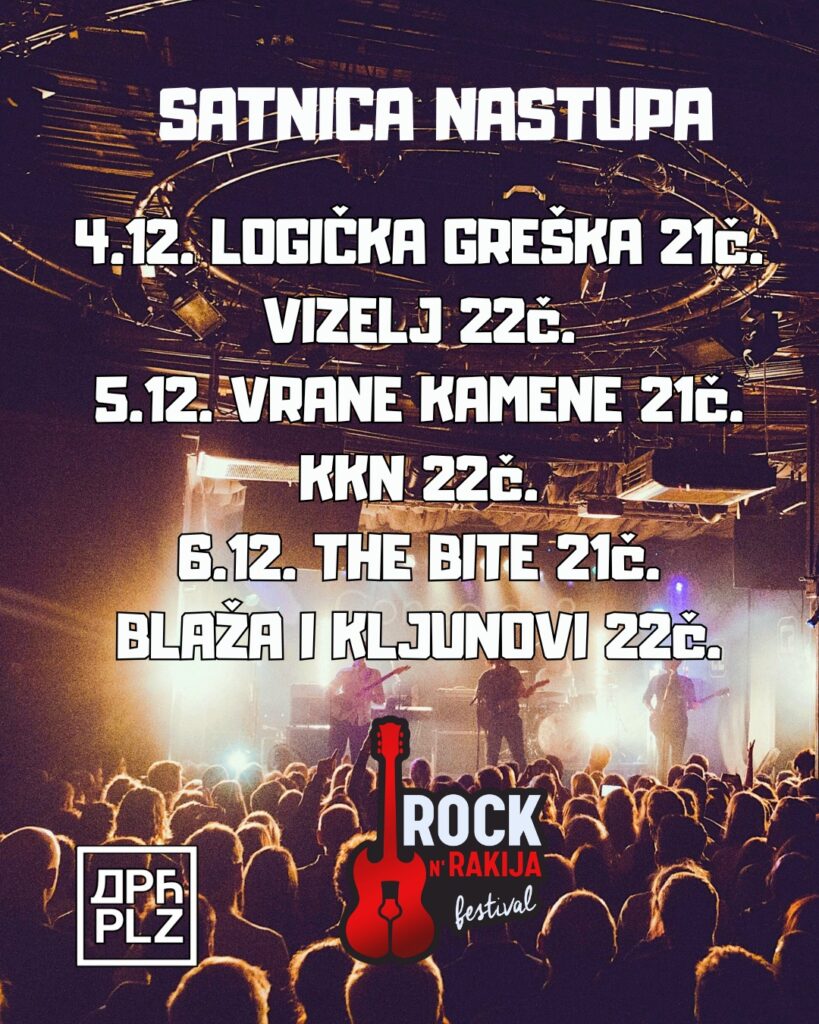 KKN, VIZELJ i BLAŽA NA TREĆEM ROCK N‘ RAKIJA FESTIVALU