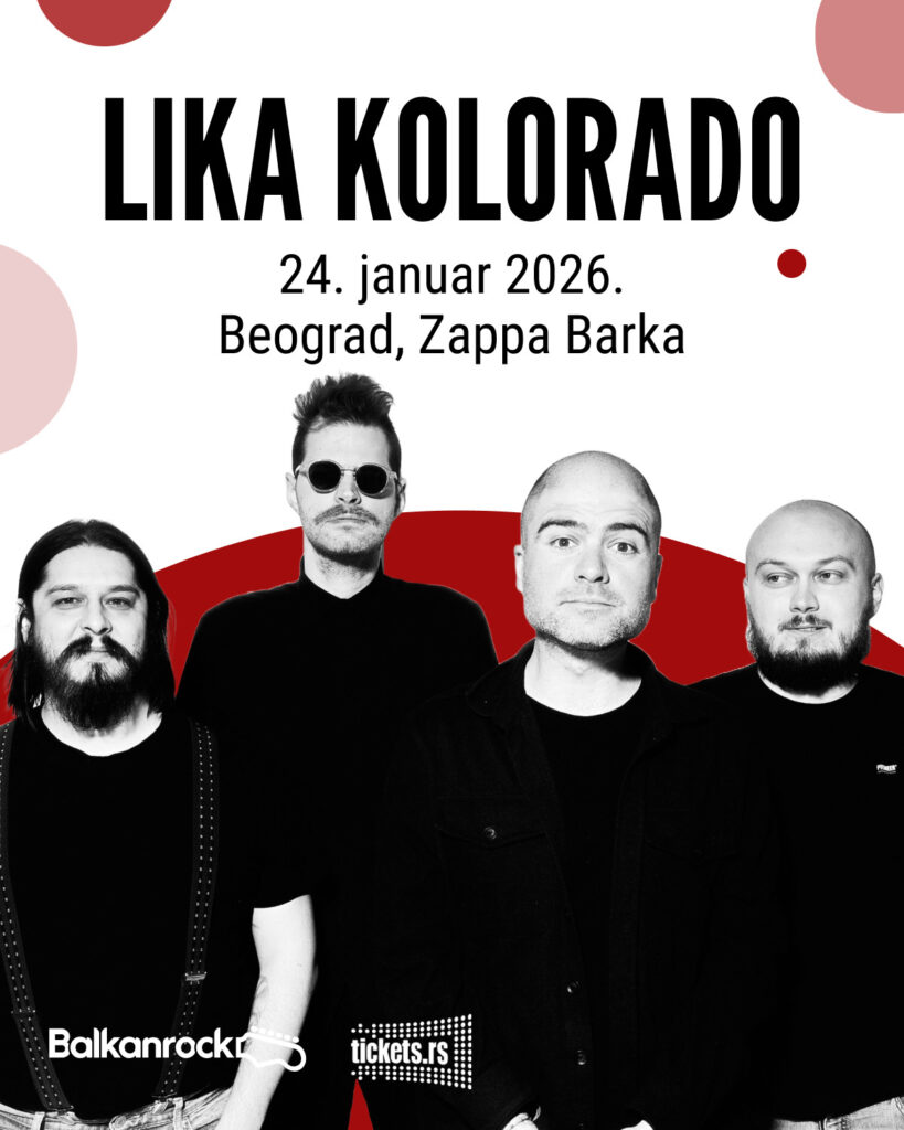 Lika Kolorado objavili live album, stižu na premijerni koncert u Beogradu krajem januara