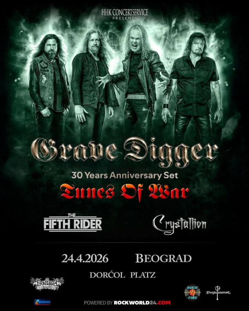 Grave Digger 24. aprila 2026. u Dorćol Platzu