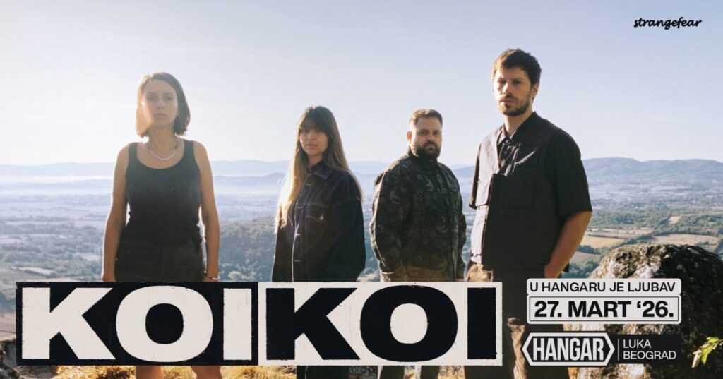 KoiKoi 27. marta u Hangaru luke Beograd