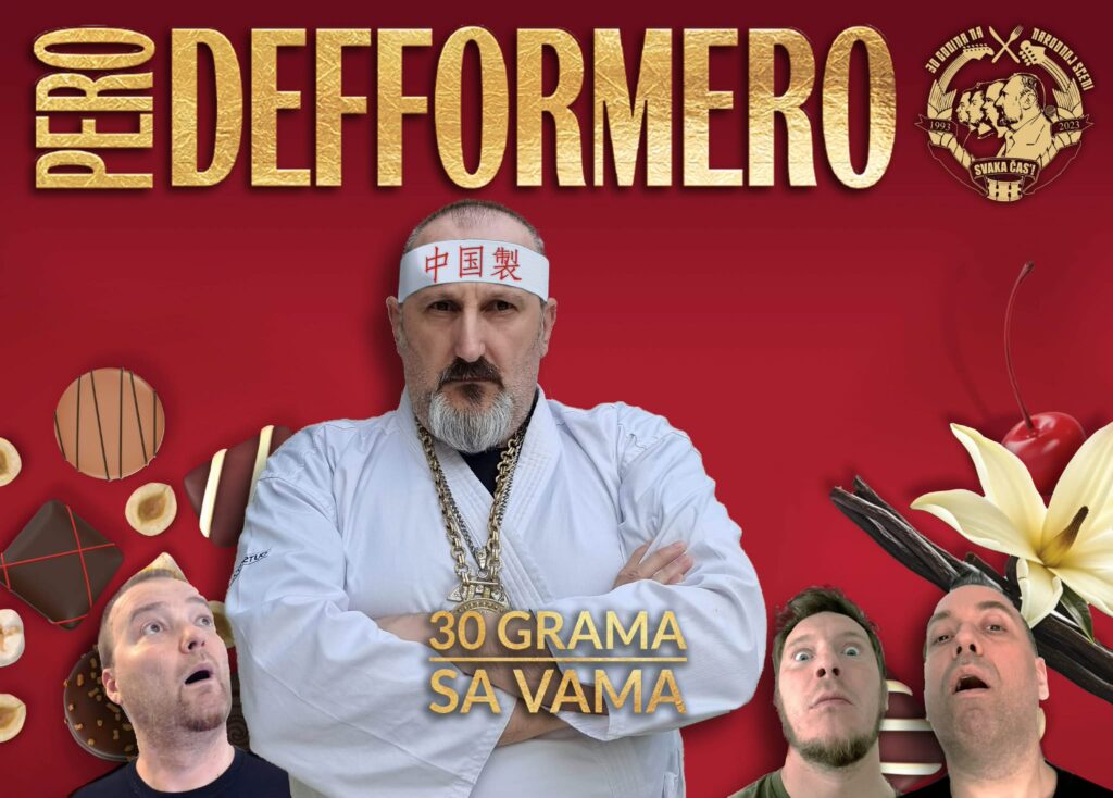 Pero Defformero 14. februara u klubu Fest