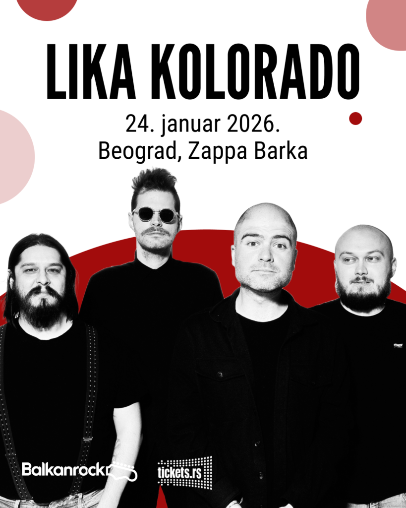 Poznata predgrupa i satnica premijernog beogradskog koncerta sastava Lika Kolorado