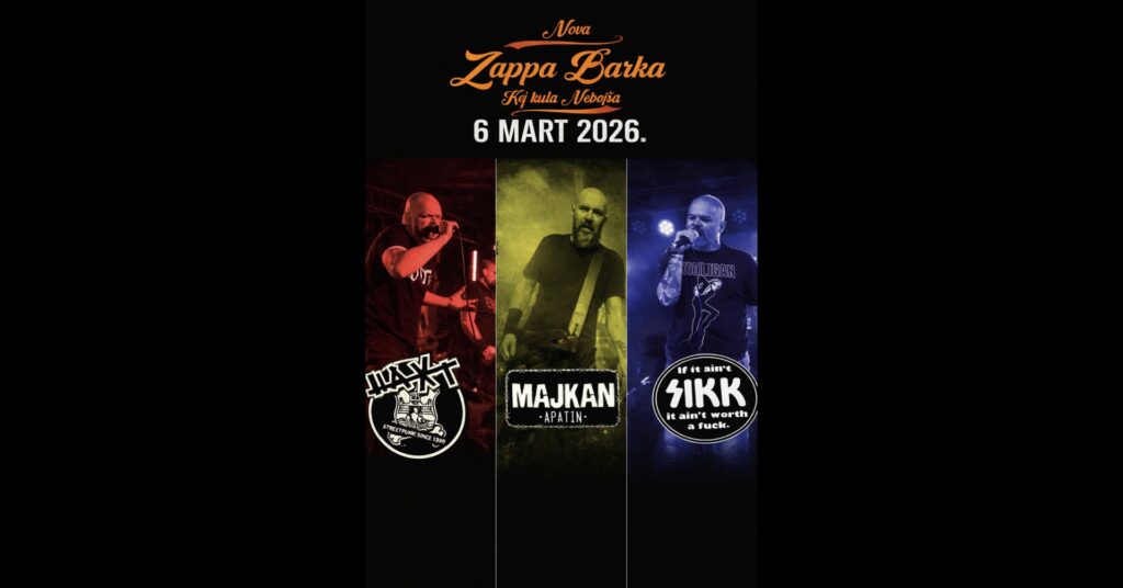 Šaht slavi 37 rođendan koncertom na Zappa Barci 6. marta