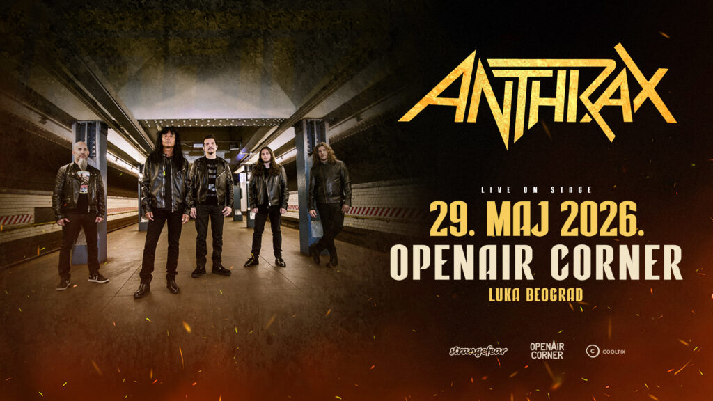 Anthrax konačno u Beogradu – legende „Velike četvorke“ 29. maja u Luci Beograd
